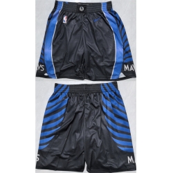 Men Dallas Mavericks Black Shorts  Run Small 