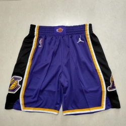 Los Angeles Lakers Basketball Shorts 030