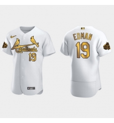 Men St.Louis Cardinals Tommy Edman 2022 Mlb All Star Game White Gold Men Jersey