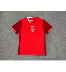 Canada Red Home 2024 Soccer Jersey