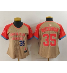 Women American League 35 Adley Rutschman Cream 2024 All Star Limited Stitched Jersey