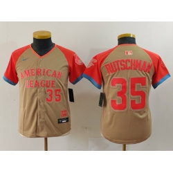 Youth American League 35 Adley Rutschman Cream 2024 All Star Limited Stitched Jersey 6