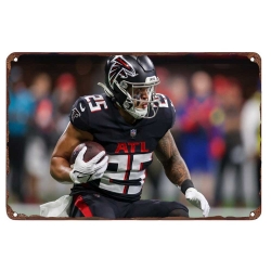 Atlanta Falcons Aluminum Sign 12x8 Inch Tyler Allgeier 002