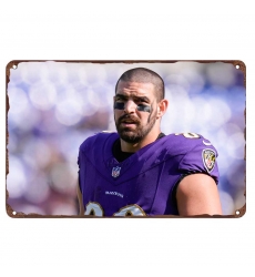 Baltimore Ravens Aluminum Sign 12x8 Inch Mark Andrews 005