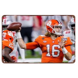 Jacksonville Jaguars Aluminum Sign 12x8 Inch Trevor Lawrence  002