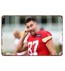 Kansas City Chiefs Aluminum Sign 12x8 Inch Travis Kelce 002