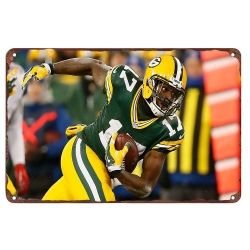 Los Angeles Raiders Aluminum Sign 12x8 Inch Davante Adams 006