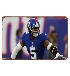 New York Giants Aluminum Sign 12x8 Inch Kayvon Thibodeaux 002