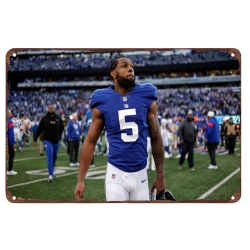 New York Giants Aluminum Sign 12x8 Inch Kayvon Thibodeaux 003