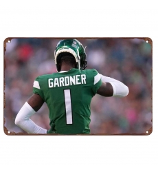 New York Jets Aluminum Sign 12x8 Inch Ahmad Sauce Gardner 002