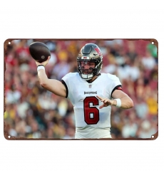 Tampa Bay Buccaneers Aluminum Sign 12x8 Inch Baker Mayfield 002