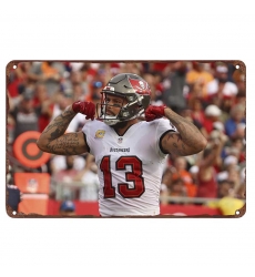 Tampa Bay Buccaneers Aluminum Sign 12x8 Inch Mike Evans 005