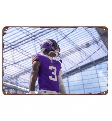 Minnesota Vikings Aluminum Sign 12x8 Inch Jordan Addison 001