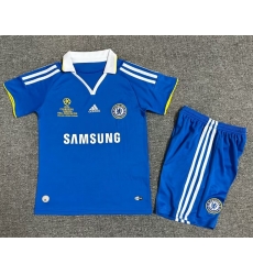 Youth Retro Soccer Jerseys Chelsea Blue III