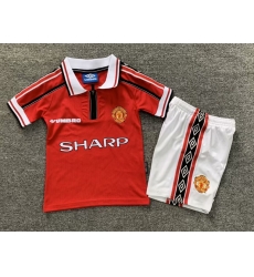 Youth Retro Soccer Jerseys Manchester United F.C. II