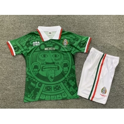 Youth Retro Soccer Jerseys Mexico