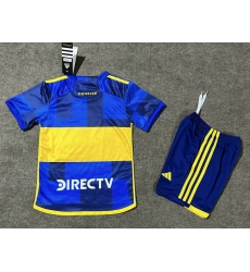 Youth Soccer Jersey Boca Blue Yellow Home