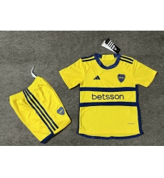 Youth Soccer Jersey Boca Yellow Away