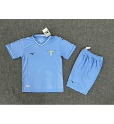 Youth Soccer Jersey Lazio Blue