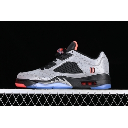 AIR JORDAN 5 LOW NEYMAR GREY BLACK BLUE 846316 025