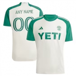 Men Austin FC Custom 2024 25 Away Replica Cream White