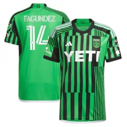 Men Austin FC Diego Fagundez 2023 24 Home Replica Green