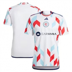 Men Chicago Fire Blank 2024 25 Away Replica White