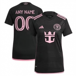 Women Inter Miami CF Custom 2024 25 Away Replica Black