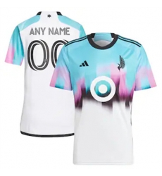 Men Minnesota United FC Custom 2023 24 Away Replica White