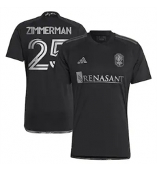 Men Nashville SC Walker Zimmerman 2023 24 Away Replica Black