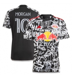 Men New York Red Bulls Lewis Morgan 2023 24 Freestyle Replica Black