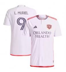 Men Orlando City SC Luis Muriel 2024 25 Away Replica White