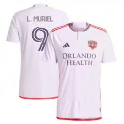 Men Orlando City SC Luis Muriel 2024 25 Away Replica White