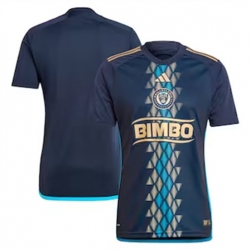 Men Philadelphia Union Blank 2024 25 Home Replica Navy