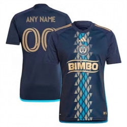 Men Philadelphia Union Custom 202425 Home Replica Navy