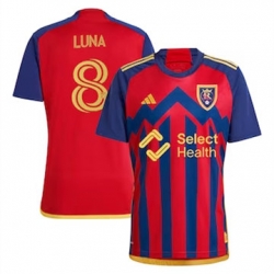 Men Real Salt Lake Diego Luna 2024 25 Away Replica Red