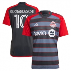 Men Toronto FC Federico Bernardeschi 2023 24 Home Replica Gray