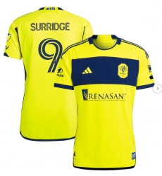 Mens Nashville SC Sam Surridge adidas Yellow 2024 The 615 Kit Authentic Player Jersey Mens Nashville SC Sam Surridge adidas Yellow 2024 The 615 Kit Authentic Player Jersey