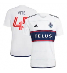 Men Vancouver Whitecaps FC Pedro Vite 2023 24 Home Replica White