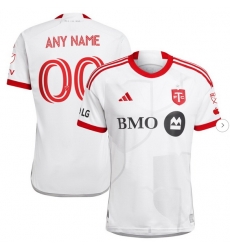 Men's Toronto FC adidas White 2024 GTA Kit Authentic Custom Jersey