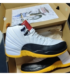 Men Air Jordan 9 White Yellow OG Shoes