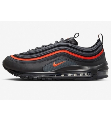 Men Nike Air Max 97 Black Orange Shoes