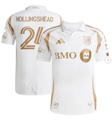 Mens LAFC Denis Bouanga adidas Tan 2024 Archive Authentic Jersey Mens LAFC Denis Bouanga adidas Tan 2024 Archive Authentic Jersey