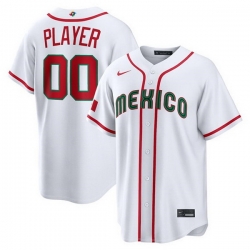 Men Mexico Baseball ACTIVE PLAYER Custom White 2026 World Baseball Classic Home Stadium Stitched Jersey