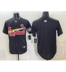 Men St Louis Cardinals Blank Black USA 250 Patch Stitched Baseball Jersey Men St Louis Cardinals Blank Black USA 250 Patch Stitched Baseball Jersey