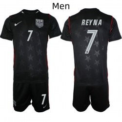 USA FIFA World Cup 2026 Navy Blue Soccer Jersey Giovanni Reyna #7