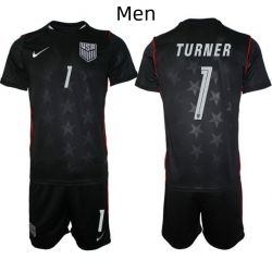 USA FIFA World Cup 2026 Navy Blue Soccer Jersey Matt Turner #1