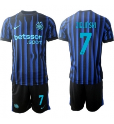 Men Internazionale 2026 Soccer Jerseys BlueBlack #7 ZIELINSKI Men Internazionale 2026 Soccer Jerseys BlueBlack #7 ZIELINSKI