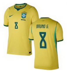 Women 8 Brazil National Team Bruno Guimaraes 2026 Home Jersey 2 Women 8 Brazil National Team Bruno Guimaraes 2026 Home Jersey 2