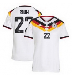 Women 22David Raum Germany National Team Jersey 6 Women 22David Raum Germany National Team Jersey 6